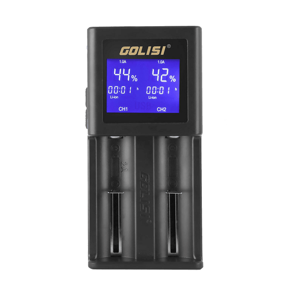 Golisi Smart S2 Ladegerät 2-Schacht /2A Golisi Smart S2 Ladegerät 2-Schacht /2A