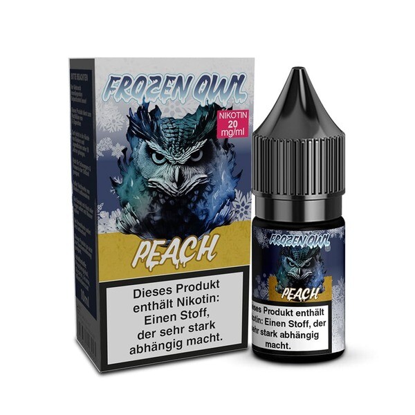 Liquid Peach - Frozen OWL Nikotinsalz 20mg Liquid Peach - Frozen OWL Nikotinsalz 20mg