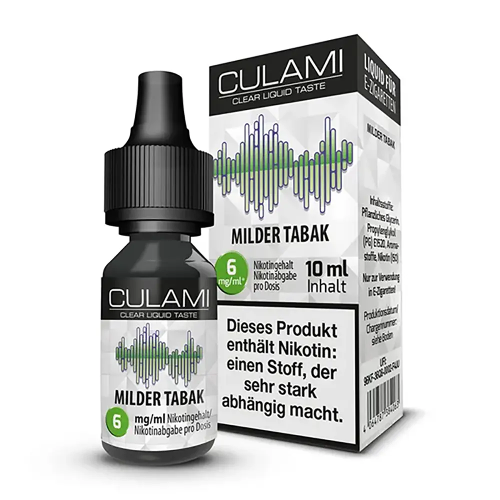 Liquid Milder Tabak - Culami