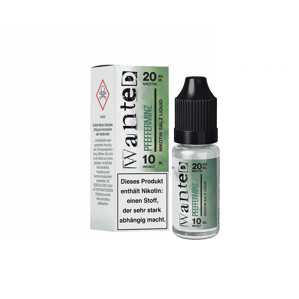 Liquid Pfefferminz - Wanted Overdosed Nikotinsalz 20mg