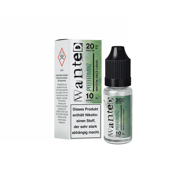 Liquid Pfefferminz - Wanted Overdosed Nikotinsalz 20mg