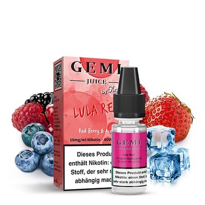 Liquid Lula Red - Gemi Juice Nikotinsalz Liquid Lula Red - Gemi Juice Nikotinsalz