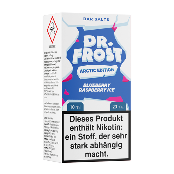 Liquid Blue Raspberry Ice - Dr. Frost Nikotinsalz 20mg