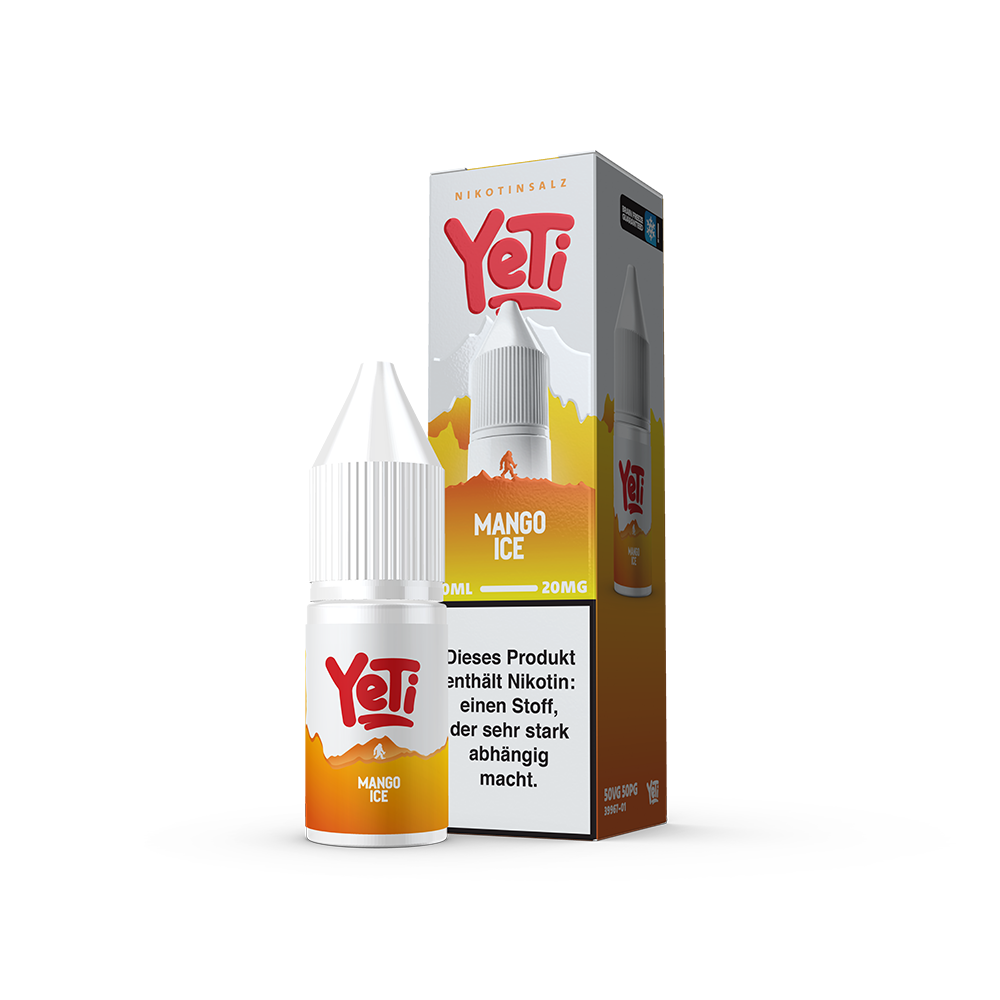 Liquid Mango Ice - Yeti Summit Nikotinsalz Liquid Mango Ice - Yeti Summit Nikotinsalz