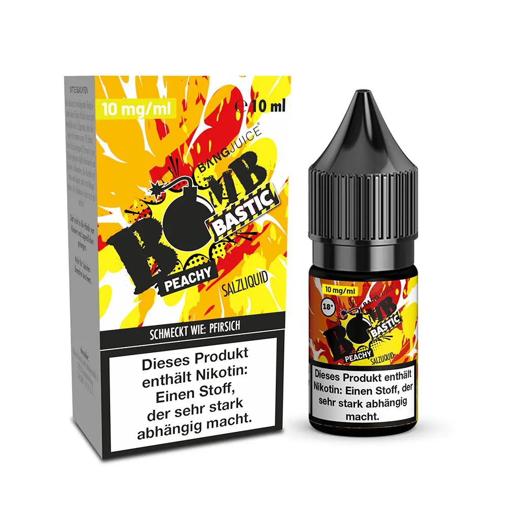 Bang Juice Bomb Bastic Peachy Nic Salt 10mg 