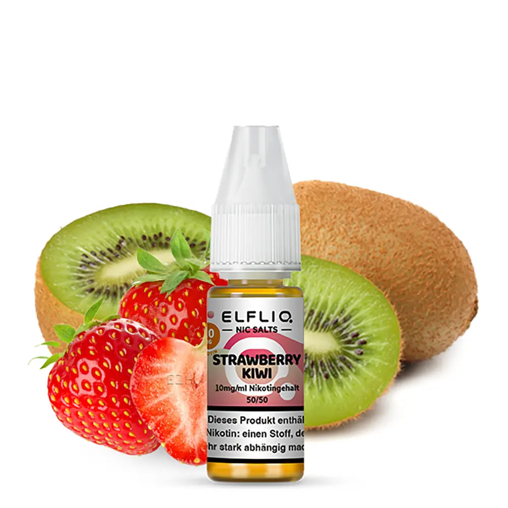 Liquid Strawberry Kiwi - Elfliq Nikotinsalz 10mg Liquid Strawberry Kiwi - Elfliq Nikotinsalz 10mg