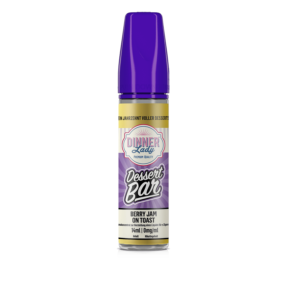 Dinner Lady Aroma Longfill - Berry Jam on Toast - 14ml in 60ml Flasche  C