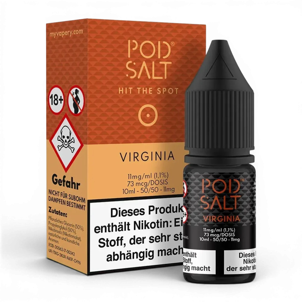 Liquid Virginia (Gold) - Pod Salt Core Nikotinsalz
