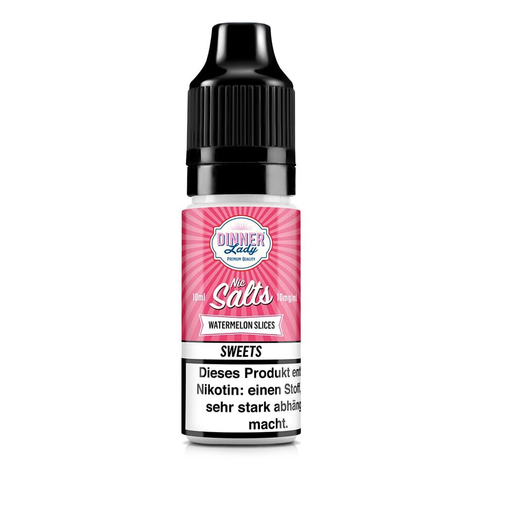 Liquid Watermelon Slices - Dinner Lady Nikotinsalz 10mg