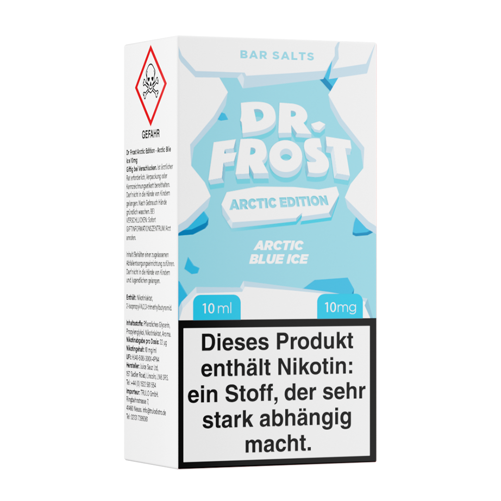 Liquid Arctic Blue Ice - Dr. Frost Nikotinsalz 10mg Liquid Arctic Blue Ice - Dr. Frost Nikotinsalz 10mg