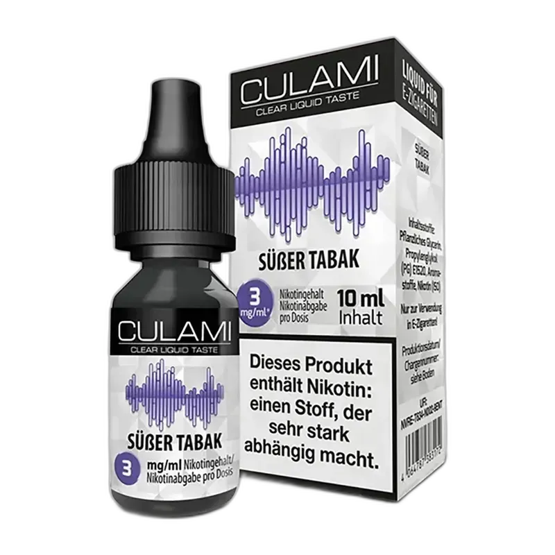 Liquid Süßer Tabak - Culami 3mg
