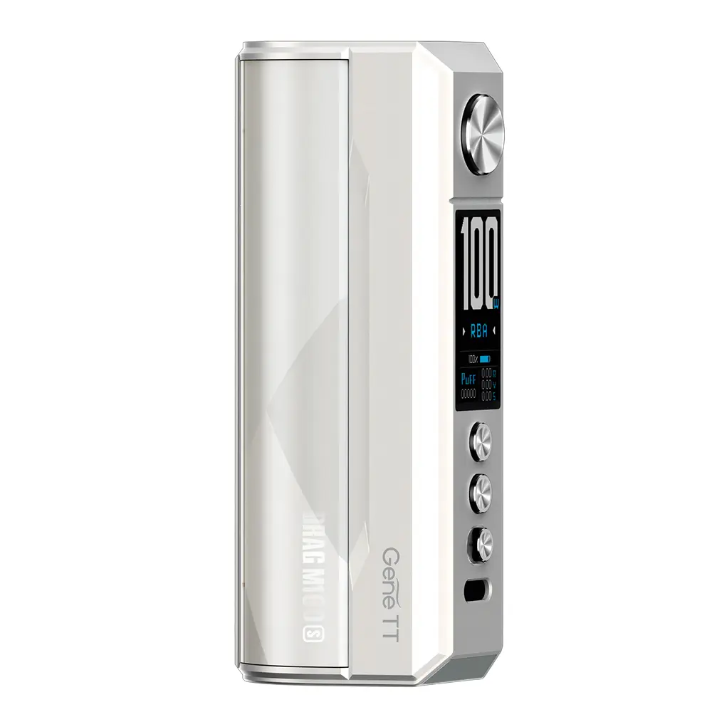 Voopoo Drag M100 S Mod Pearl White