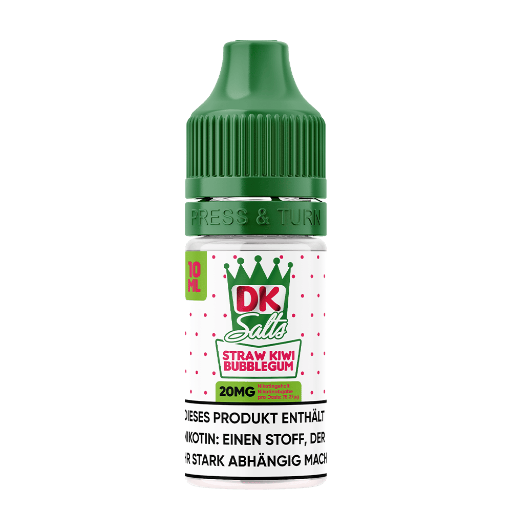 DK Salts Nikotinsalz - Straw Kiwi Bubblegum - Liquid 20mg 10ml  C