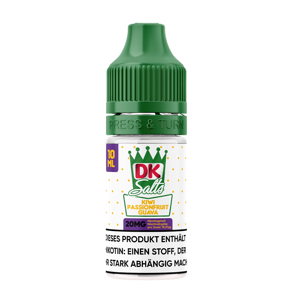 DK Salts Nikotinsalz - Kiwi Passionfruit Guava - Liquid 20mg 10ml  C