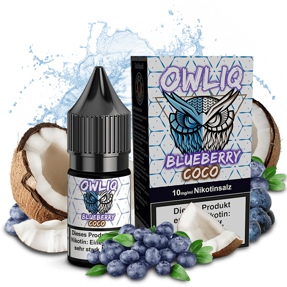 Liquid Blueberry Coco - OWLIQ Nikotinsalz 10mg