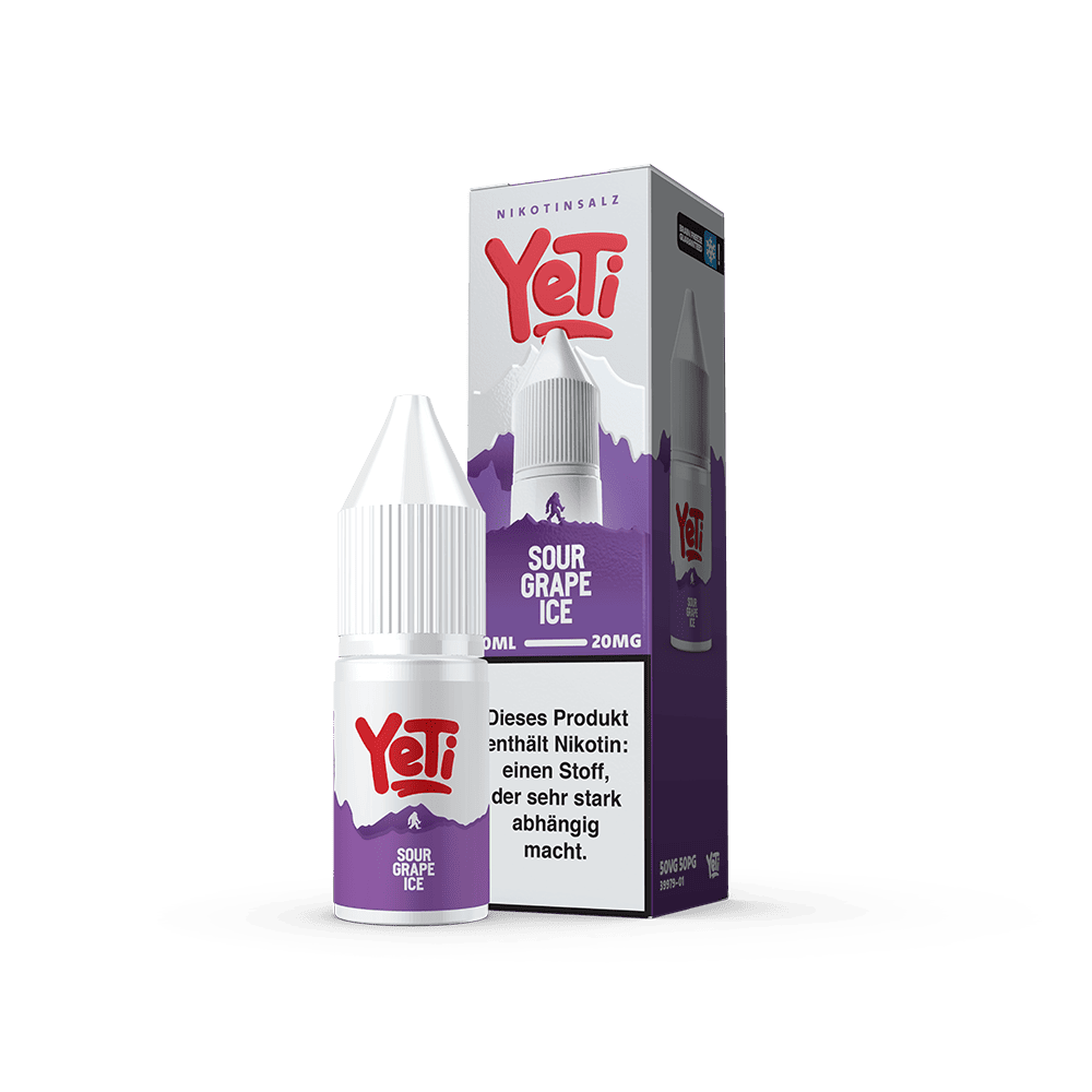 Liquid Sour Grape Ice - Yeti Summit Nikotinsalz 20mg