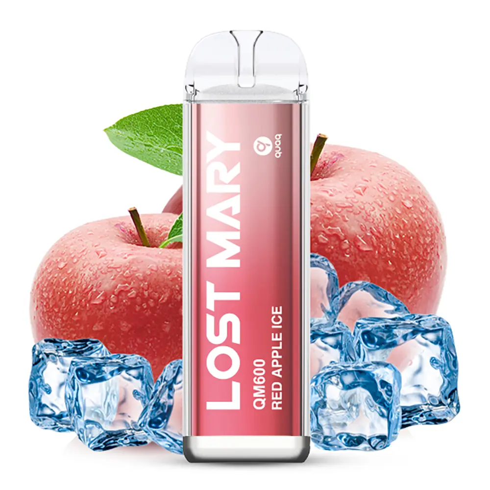 Lost Mary QM600 CP Red Apple Ice 20mg Einweg E-Zigarette Lost Mary QM600 CP Red Apple Ice 20mg Einweg E-Zigarette