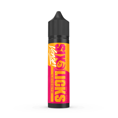 Six Licks Venom Longfill - Love Bite - 4ml in 60ml Flasche