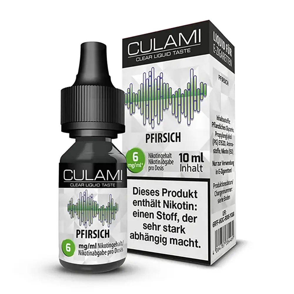 Liquid Pfirsich - Culami 6mg Liquid Pfirsich - Culami 6mg