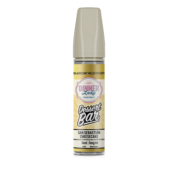 Dinner Lady Aroma Longfill - San Sebastian Cheesecake - 14ml in 60ml Flasche C Dinner Lady Aroma Longfill - San Sebastian Cheesecake - 14ml in 60ml Flasche C