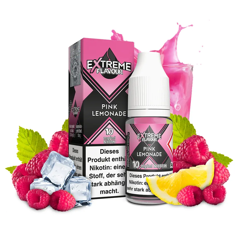 Liquid Pink Lemonade - Extreme Flavour Overdosed Hybrid Nikotinsalz