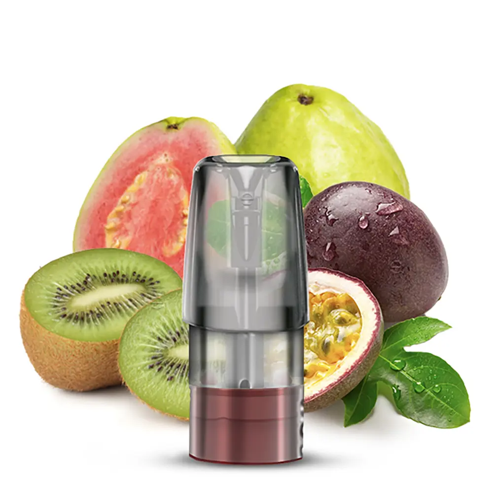 Elfbar - Mate 500 Pods Kiwi Passion Fruit Guava Nikotinsalz 20mg Elfbar - Mate 500 Pods Kiwi Passion Fruit Guava Nikotinsalz 20mg