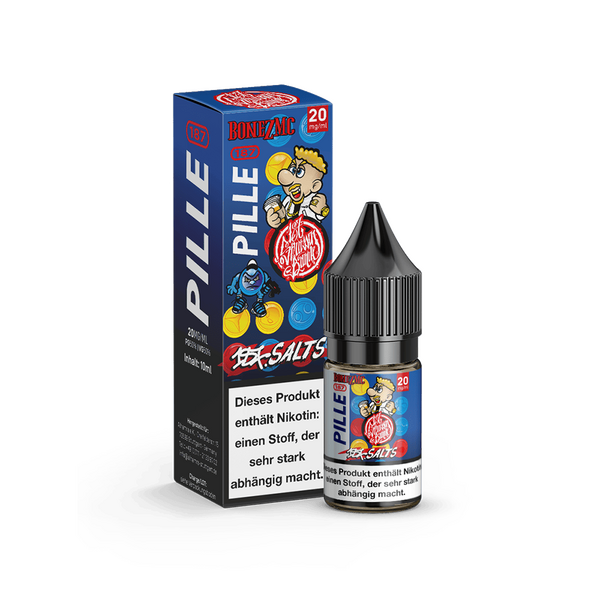 187 Strassenbande Nikotinsalz - Pille Bonez MC - 10ml Liquid 20mg  C