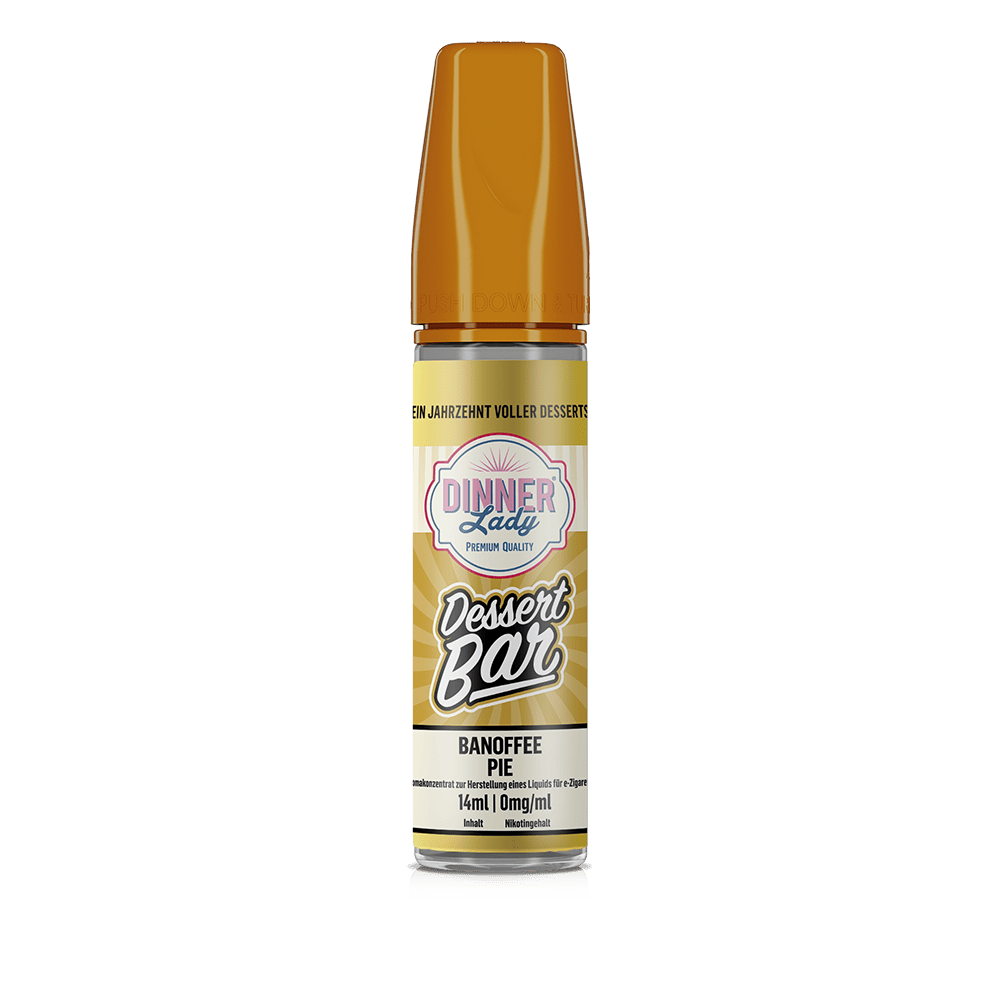 Dinner Lady Aroma Longfill - Banoffee Pie - 14ml in 60ml Flasche  C