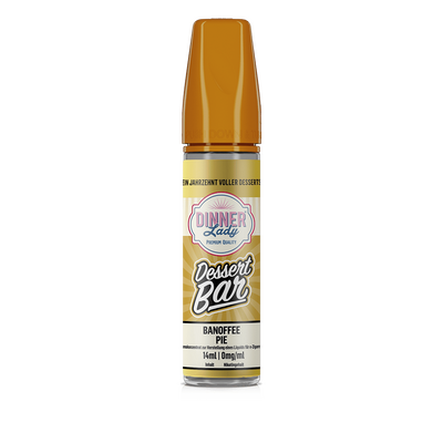 Dinner Lady Aroma Longfill - Banoffee Pie - 14ml in 60ml Flasche  C