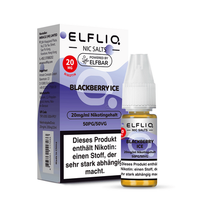 Liquid Blackberry Ice - Elfliq Nikotinsalz 20mg