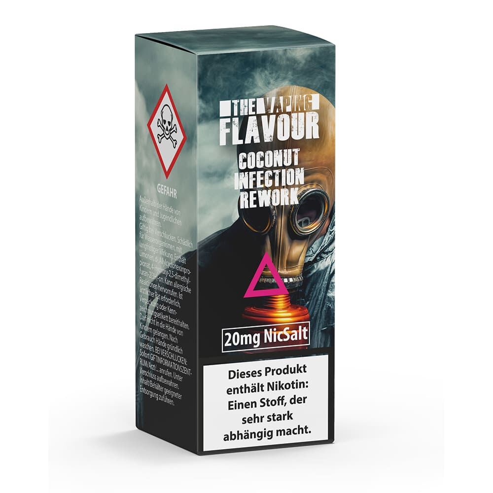 Liquid Coconut Infection Rework - The Vaping Flavour Nikotinsalz Liquid Coconut Infection Rework - The Vaping Flavour Nikotinsalz