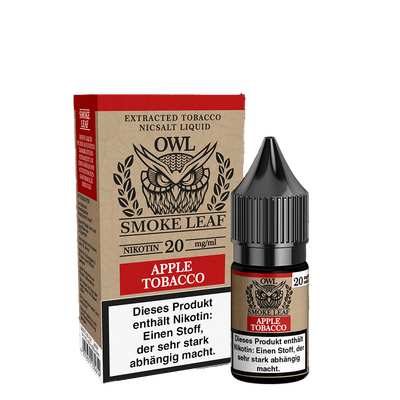 Liquid Apple Tobacco - OWL Smoke Leaf Nikotinsalz 20mg Liquid Apple Tobacco - OWL Smoke Leaf Nikotinsalz 20mg