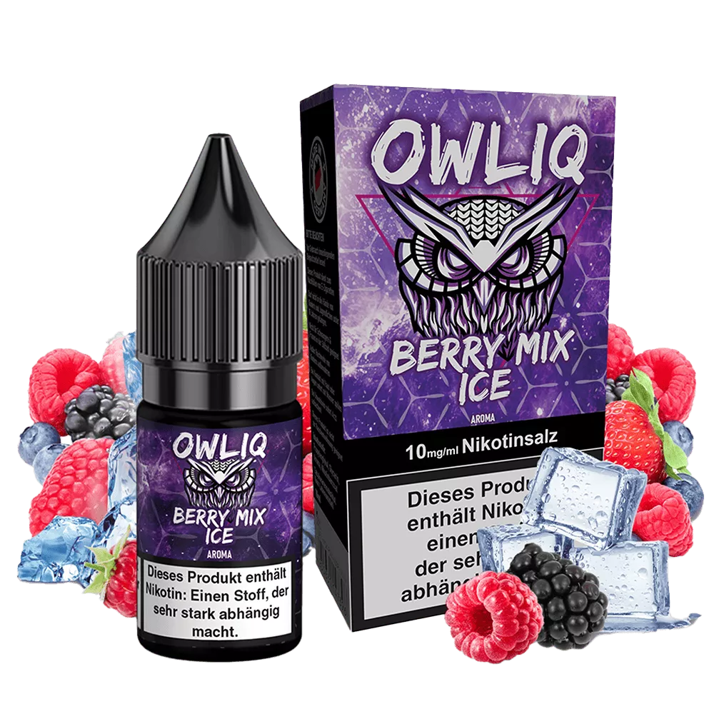 Liquid Berry Mix Ice - OWLIQ Nikotinsalz Liquid Berry Mix Ice - OWLIQ Nikotinsalz