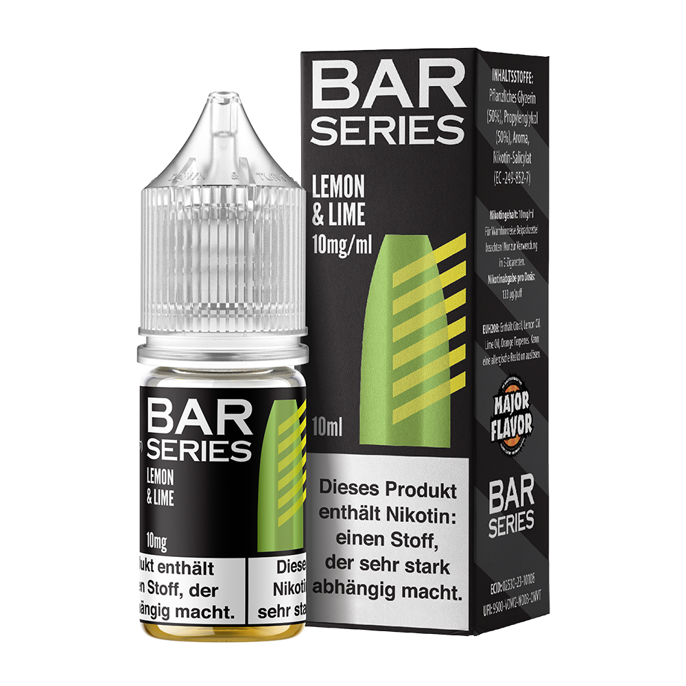 Liquid Lemon Lime - Bar Series Nikotinsalz 10mg Liquid Lemon Lime - Bar Series Nikotinsalz 10mg