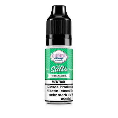Liquid Triple Menthol - Dinner Lady Nikotinsalz Liquid Triple Menthol - Dinner Lady Nikotinsalz