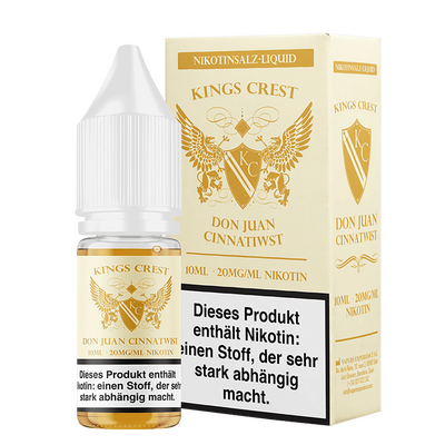 Kings Crest Nikotinsalz - Don Juan Cinnatwist - 20mg