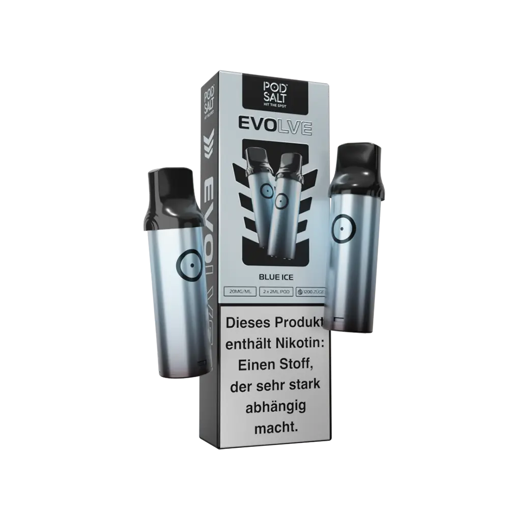 Pod Salt Evolve Pod - Blue Ice - 20mg Nikotinsalz Pod Salt Evolve Pod - Blue Ice - 20mg Nikotinsalz