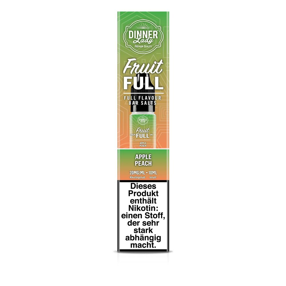 Liquid Apple Peach - Dinner Lady Fruit Full Nikotinsalz 20mg