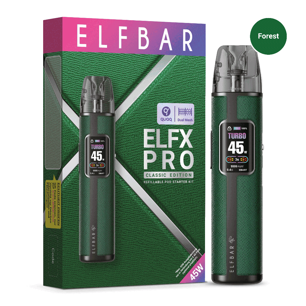 Elfbar ELFX Pro Kit Forest Elfbar ELFX Pro Kit Forest