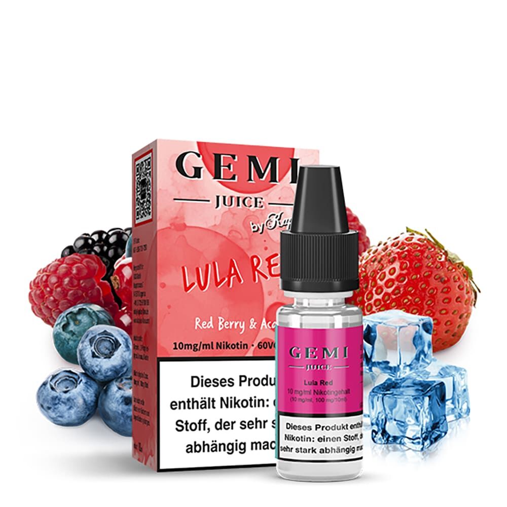 Liquid Lula Red - Gemi Juice Nikotinsalz Liquid Lula Red - Gemi Juice Nikotinsalz