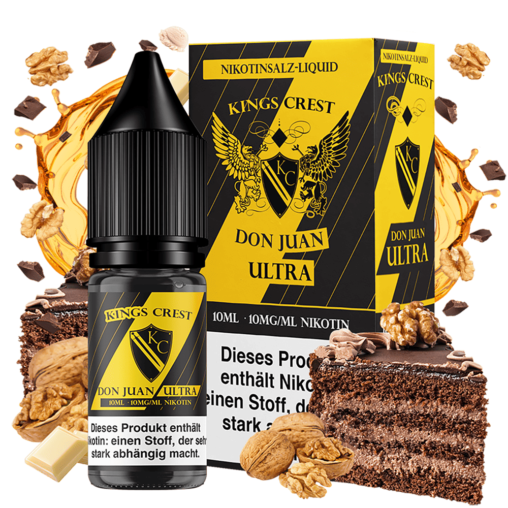 Kings Crest Nikotinsalz - Don Juan Ultra - 10mg Kings Crest Nikotinsalz - Don Juan Ultra - 10mg