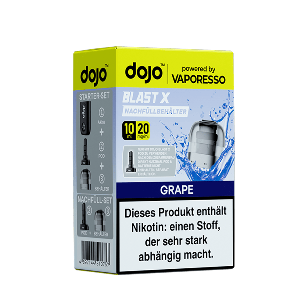 Vaporesso dojo Blast X Einweg Pod - Grape - 20mg