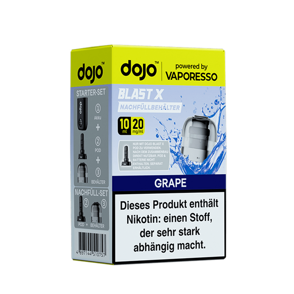 Vaporesso dojo Blast X Einweg Pod - Grape - 20mg