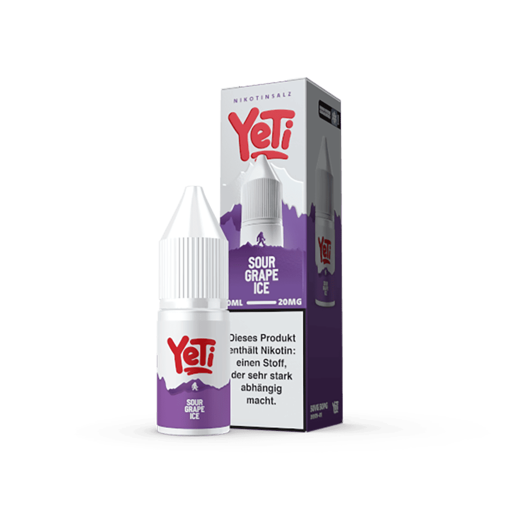 Liquid Sour Grape Ice - Yeti Summit Nikotinsalz 20mg