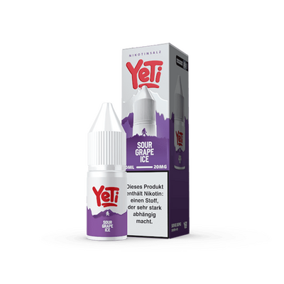 Liquid Sour Grape Ice - Yeti Summit Nikotinsalz 20mg