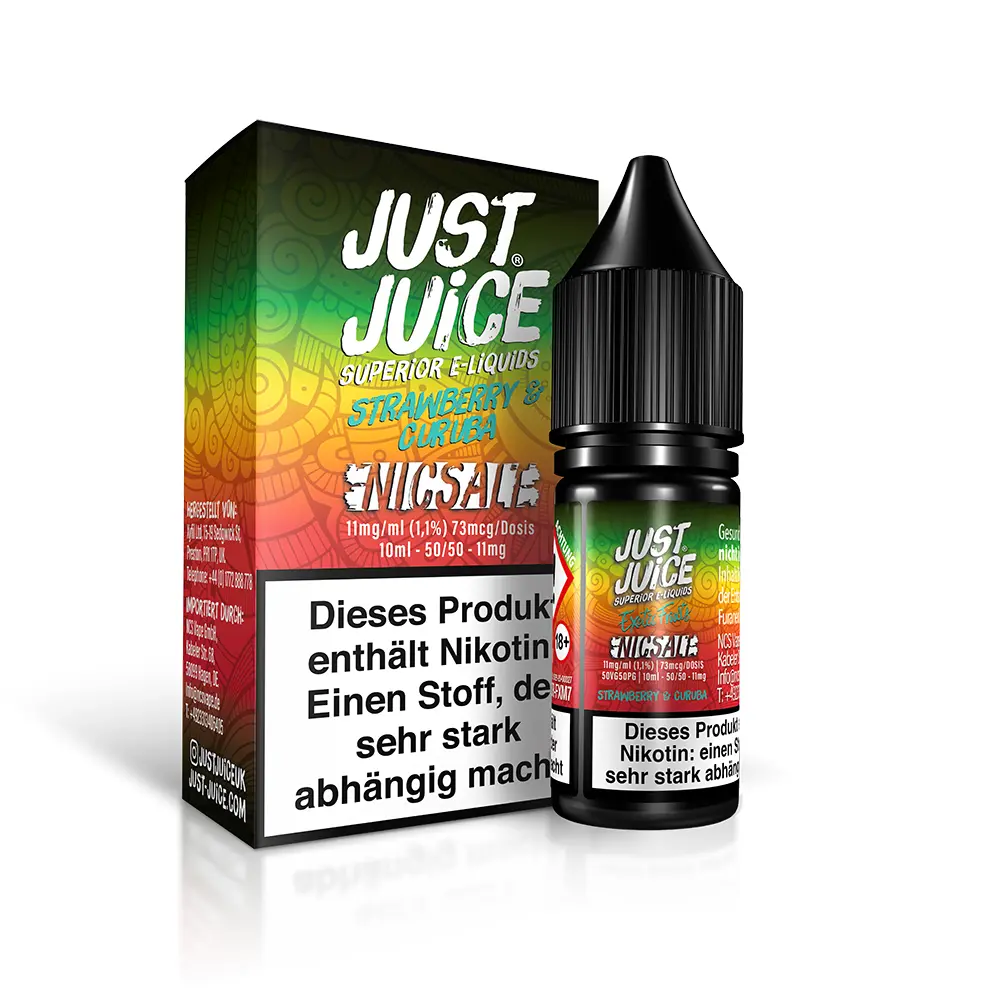 Liquid Strawberry Curuba - Just Juice Nikotinsalz 11mg