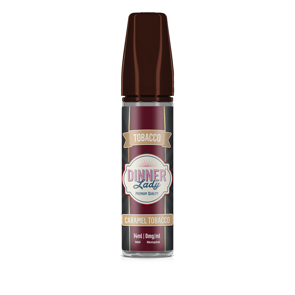 Dinner Lady Aroma Longfill - Caramel Tobacco - 14ml in 60ml Flasche 