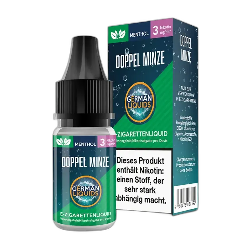 Doppel Minze V2 Liquid - German Liquids aromatisch Doppel Minze V2 Liquid - German Liquids aromatisch