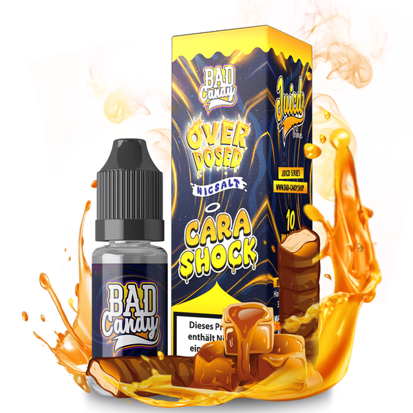 Liquid Cara Shock - Bad Candy Nikotinsalz 10mg Liquid Cara Shock - Bad Candy Nikotinsalz 10mg