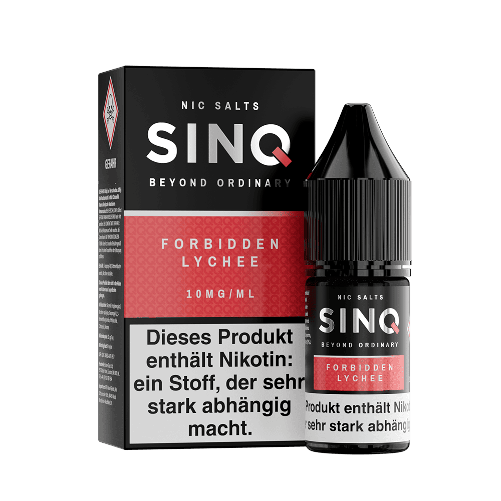 SINQ Nikotinsalz - Forbidden Lychee - 10ml Liquid 10mg  C